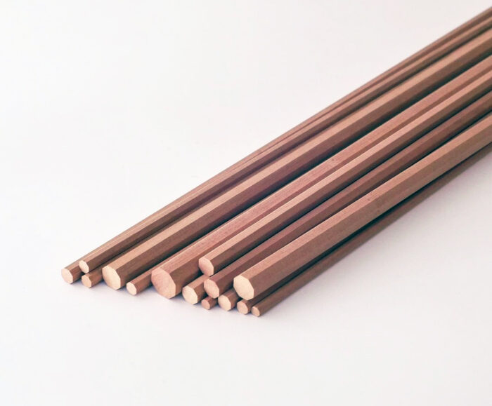 Рейки восьмигранные Рейка восьмигранная груша 500х10х10 1шт. — изображение 1