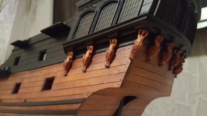 Набор кормового декора "Черная Жемчужина" — изображение 3