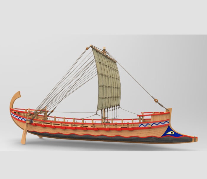 Арго рендер работа.1 Сборная модель, корабль "АРГО" 1:48 — изображение 1