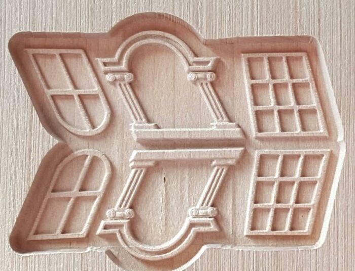 Окна кормы сборной модели корабля Бригантина "Феникс" 1:72 (Классик) — изображение 1