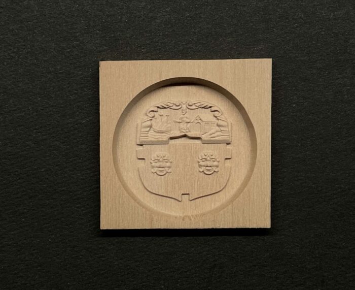 Кормовой декор для набора "Ботик Петра" 1:72 — изображение 3