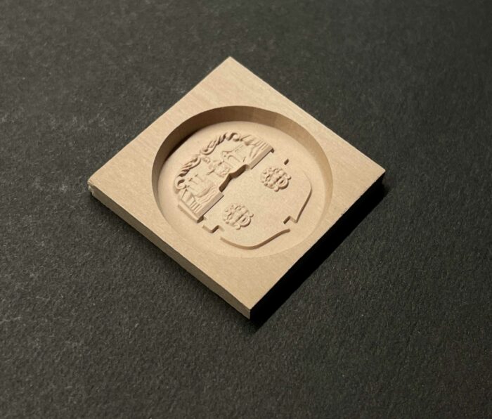 Кормовой декор для набора "Ботик Петра" 1:72 — изображение 2