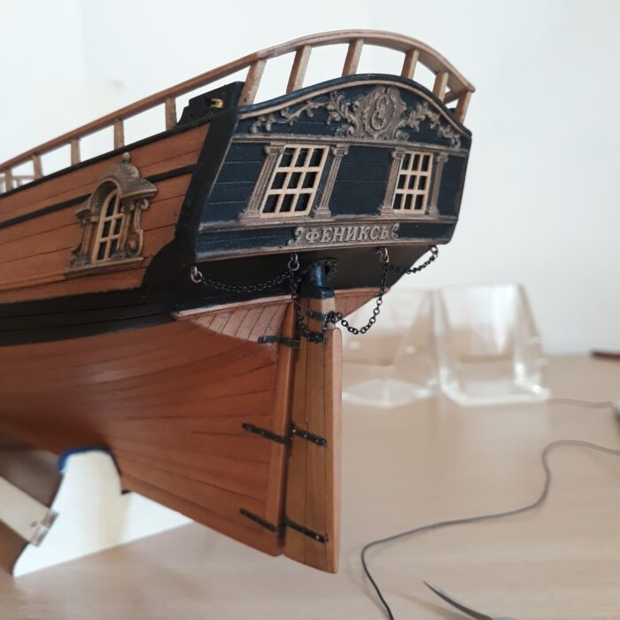 Декор кормы для сборной модели корабля "Феникс" 1:72 — изображение 5