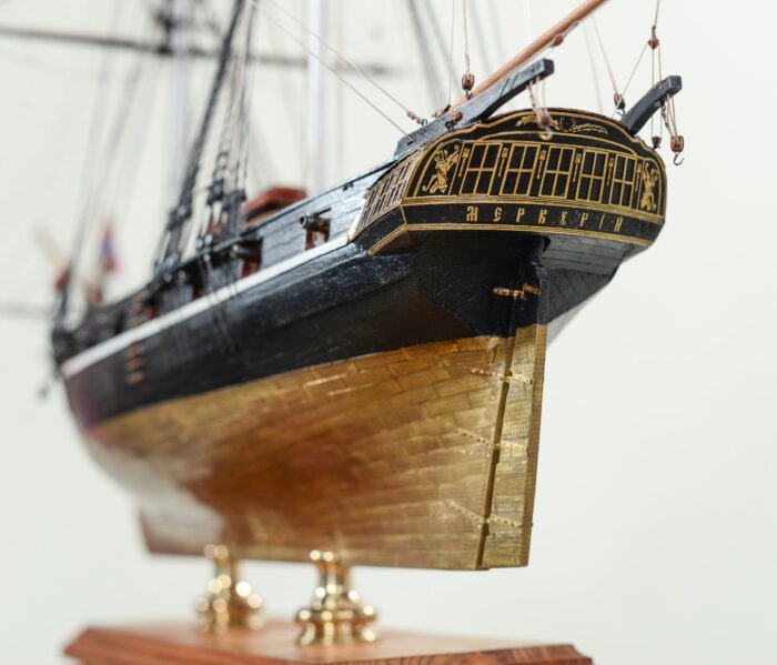 Меркурий2 Сборная модель корабля "Бриг "Меркурий" 1:72 +Декор — изображение 5