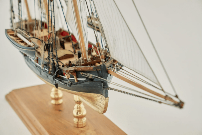 Сборная деревянная модель "Люгер Петергоф" 1:72 — изображение 2