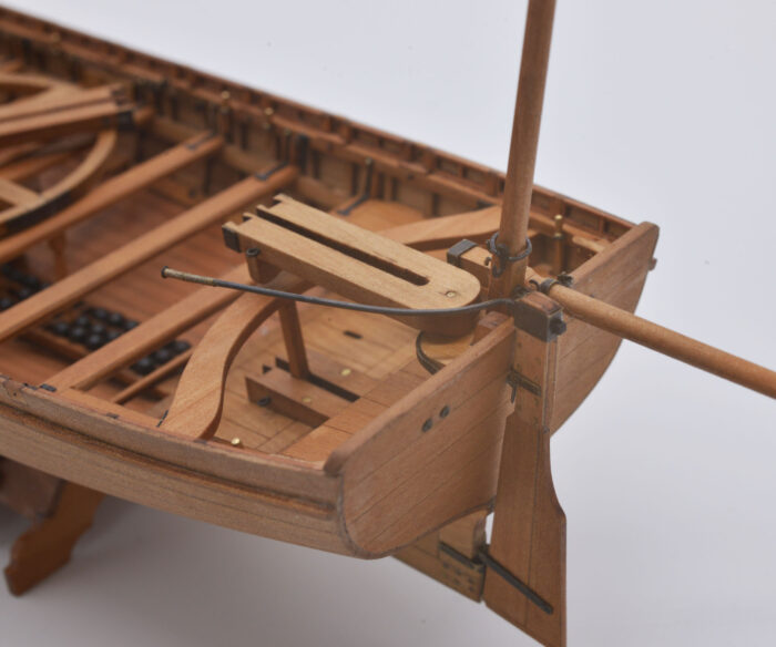 баркас7 Баркас корабля «Двенадцать апостолов» (1841) с 24-фунтовой карронадой 1:48 — изображение 8