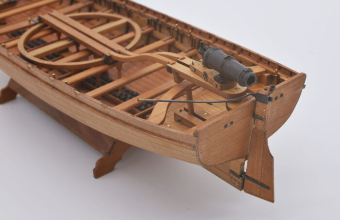 Бркас1 Баркас корабля «Двенадцать апостолов» (1841) с 24-фунтовой карронадой 1:48 — изображение 6