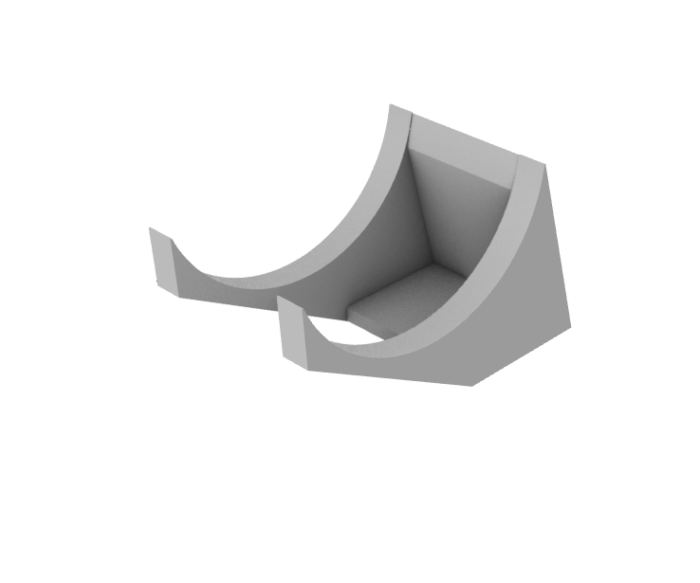 Держатель рессивера Держатель накопительного водяного бака М1:43 — изображение 1