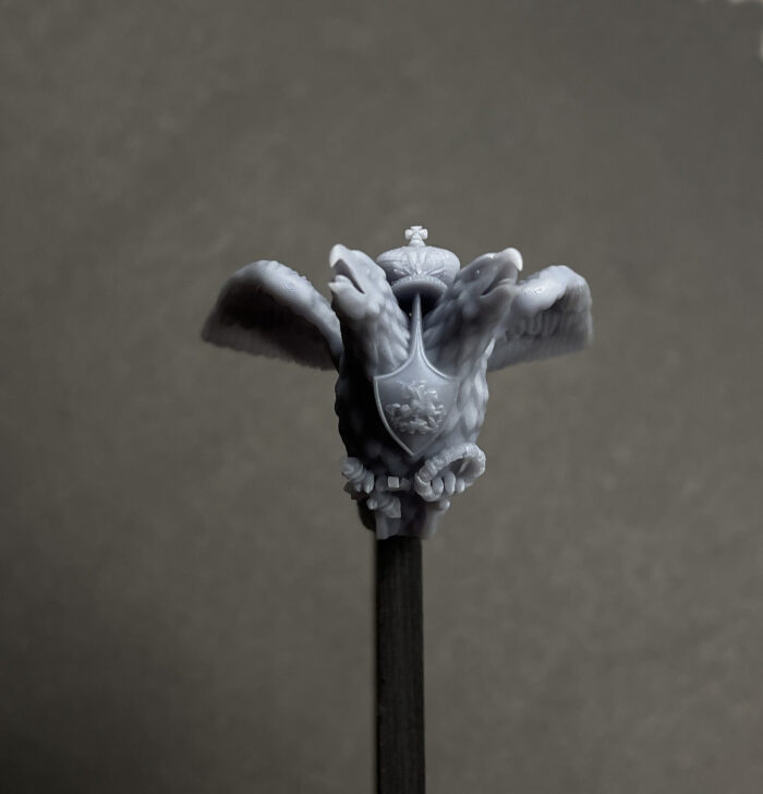 Двуглавый орел "Александр I" 45мм. — изображение 4