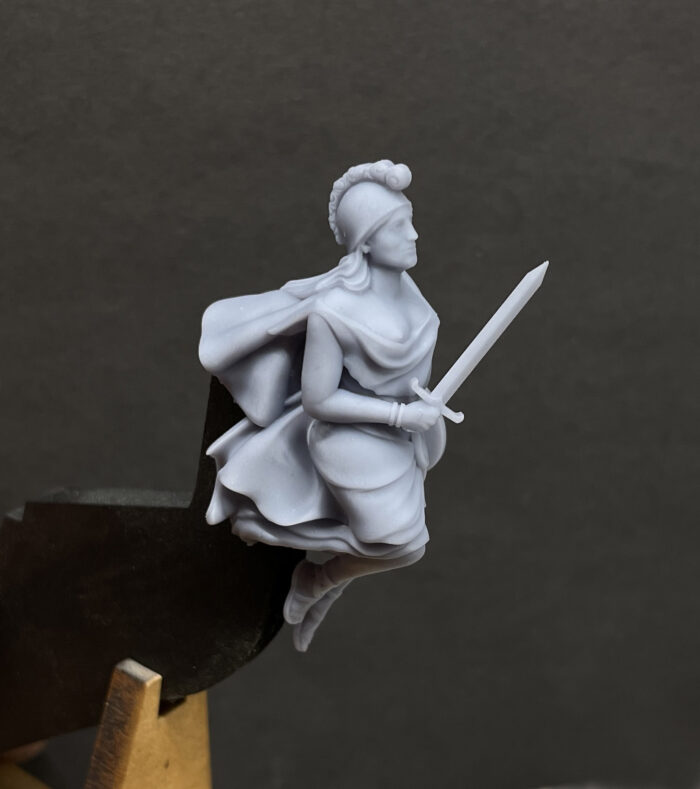 Носовая фигура, Богиня Афина 60мм. (Пластик) — изображение 4