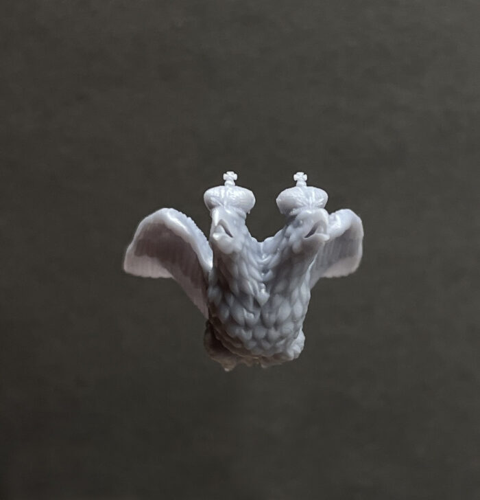 Двуглавый орел для яхты "Штандарт" 1:130 — изображение 2