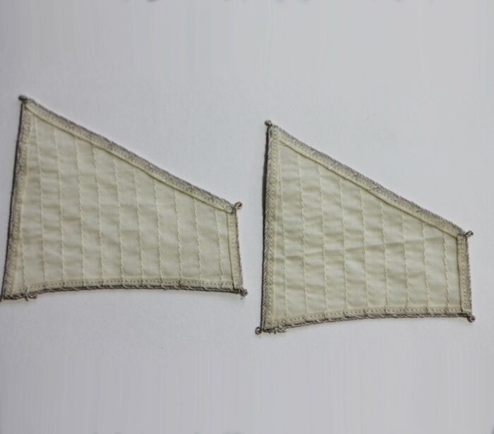 МК0202SL Канонерский йол Комплект парусов "Канонерский Йол"1:72 — изображение 1