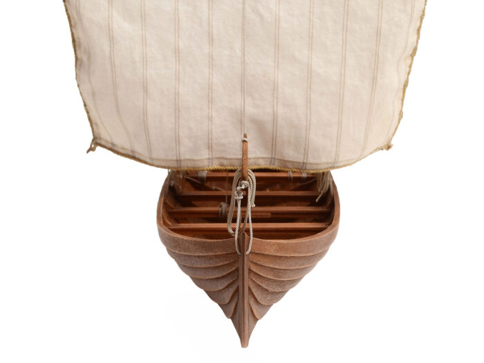 Сборная модель "Славянская ладья Белый конь"  1:48 — изображение 2