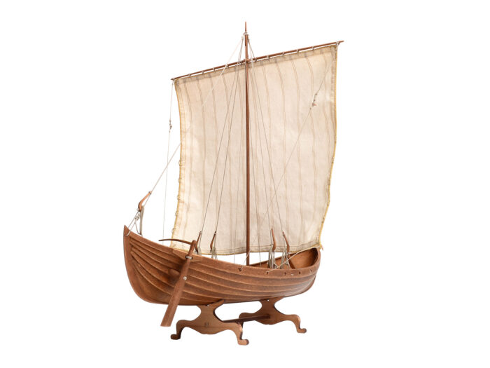 DSC_1004 Сборная модель "Славянская ладья Белый конь" 1:48 — изображение 1