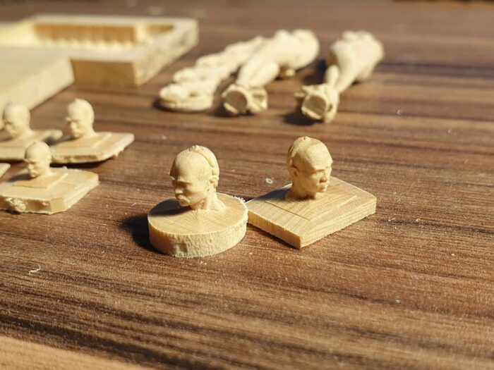 Набор декора для фрегата L'Aurore 1:48 (Самшит) — изображение 3