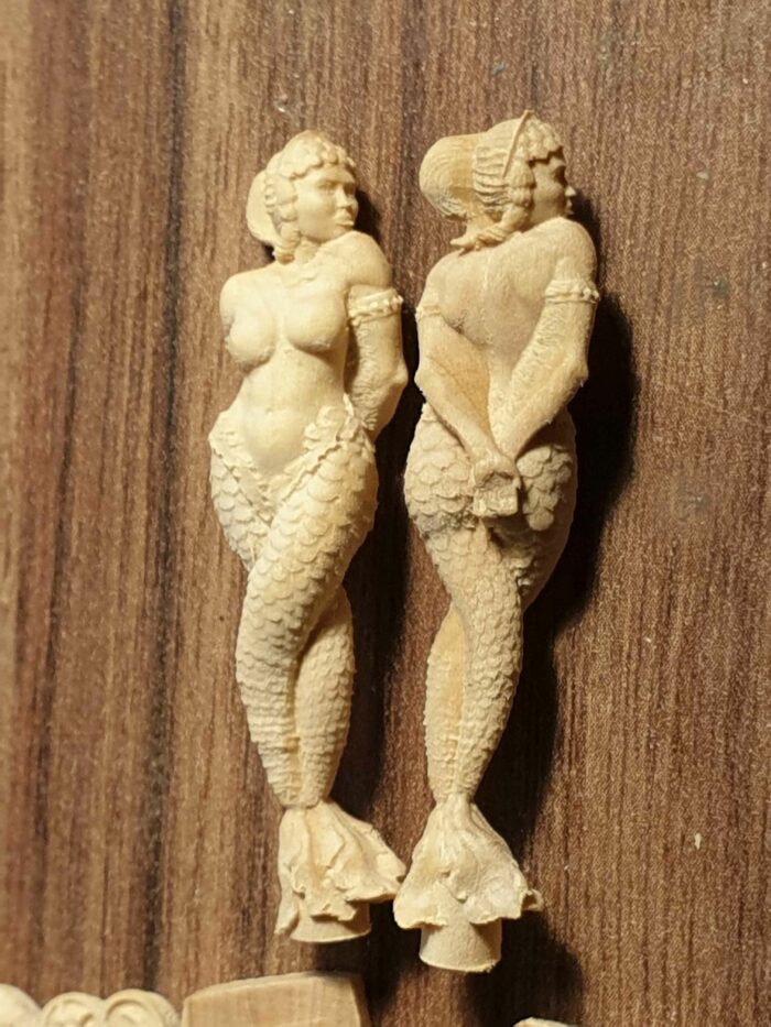 Набор декора для фрегата L'Aurore 1:48 (Самшит) — изображение 2