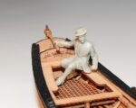 Сборная модель Шлюпка 6 вес. 1763г.+фигурка 1:72 — изображение 2