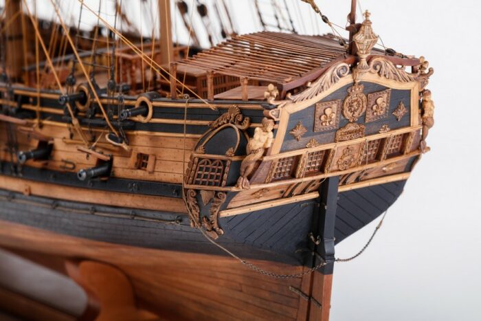 Набор декора для фрегата L'Aurore 1:48 (Самшит) — изображение 6