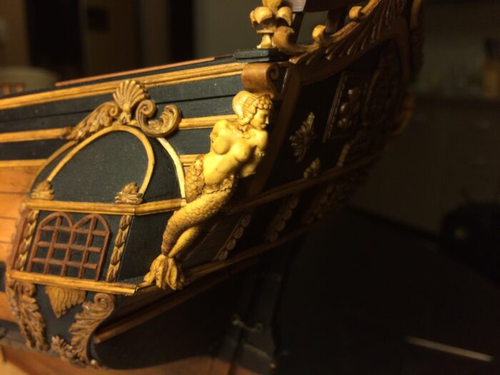 Набор декора для фрегата L'Aurore 1:48 (Самшит) — изображение 5