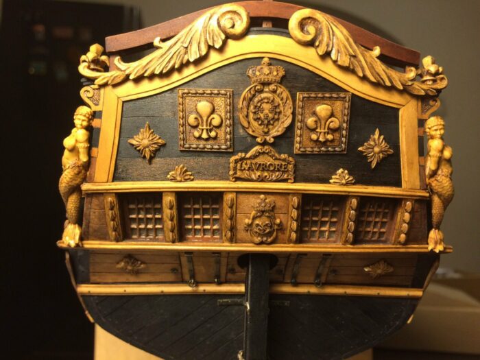 Набор декора для фрегата L'Aurore 1:48 (Самшит) — изображение 4