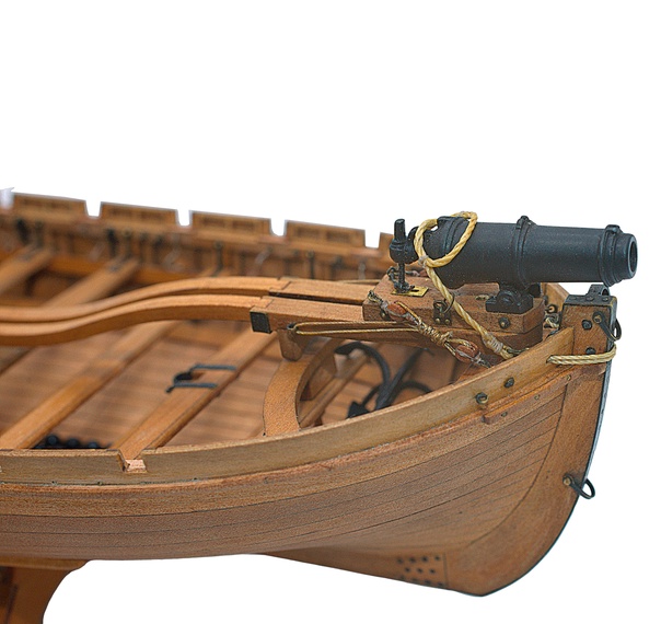 Bark12ap3 Баркас корабля «Двенадцать апостолов» (1841) с 24-фунтовой карронадой 1:48 — изображение 3