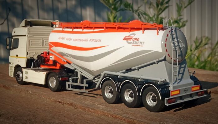 Полуприцеп цементовоз "Бонум" EuroCement. готовая модель 1:43 ПОД ЗАКАЗ — изображение 6