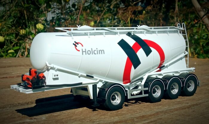 Holcim4 Полуприцеп цементовоз "Бонум" Holcim. готовая модель 1:43 ПОД ЗАКАЗ — изображение 1