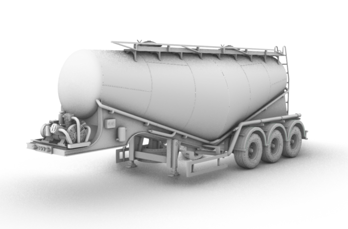 Набор комплектующих цементовоз "Бонум" 1:43 — изображение 1