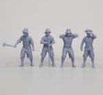 Набор фигурок "Орудийный расчет" 18-й век, первая четверть. 1:50 — изображение 6