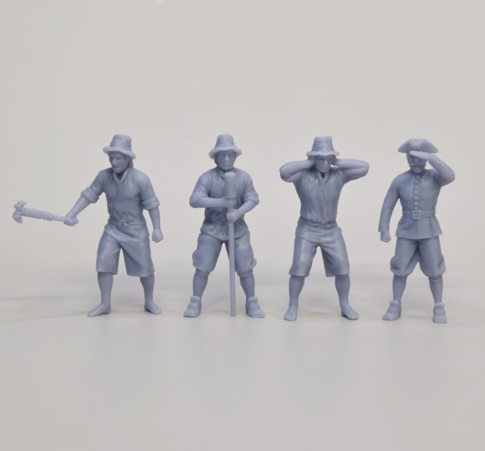 Набор фигурок "Орудийный расчет" 18-й век, первая четверть. 1:50 — изображение 6