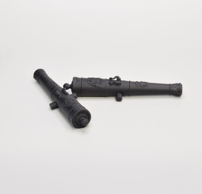 Пушка 36-ти фунтовая Франция XVIII век. 56мм. 1:64 (2шт) — изображение 1