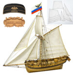 Тендер "Авось" ПЛЮС 1:72 ЛЮКС