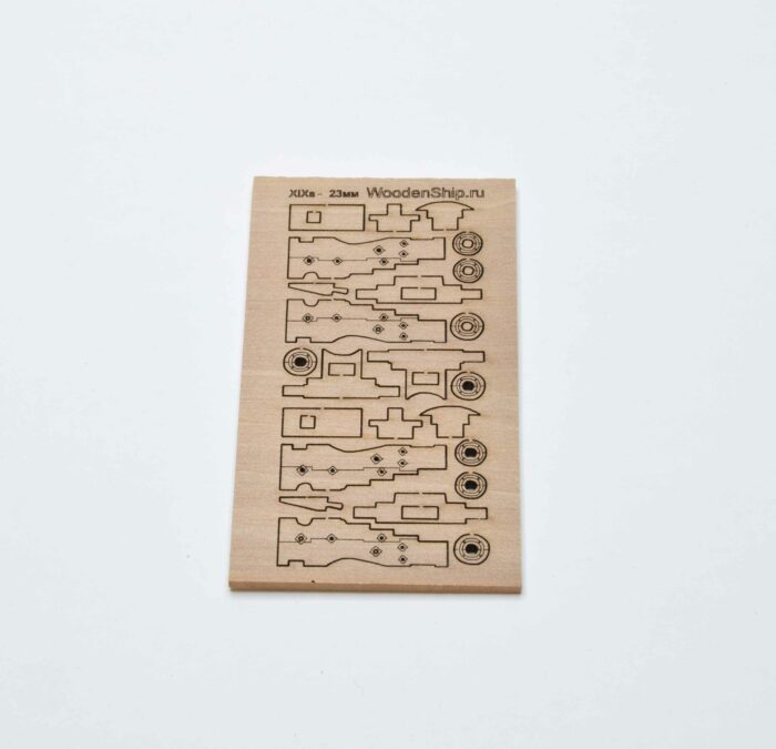 Станок для пушки XIXвек. 23мм. 1:64 (2шт) — изображение 5