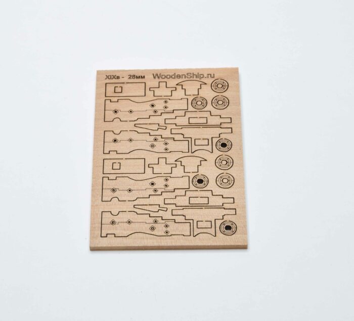 Станок для пушки XIXвек. 28мм. 1:64 (2шт) — изображение 5