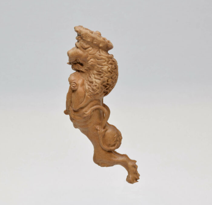 Носовая фигура Лев "Сантисима Тринидад" 1:84. — изображение 7