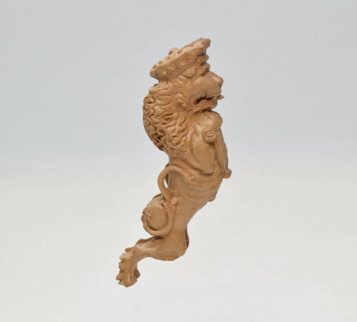 Носовая фигура Лев "Сантисима Тринидад" 1:84. — изображение 8