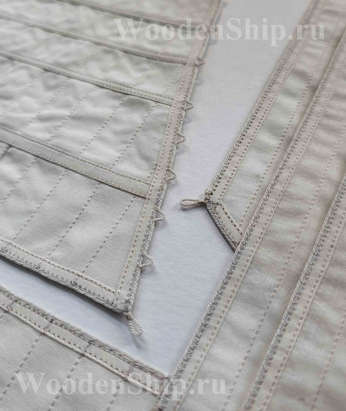 Комплект парусов "Бриг "Меркурий" Премиум 1:72 — изображение 4