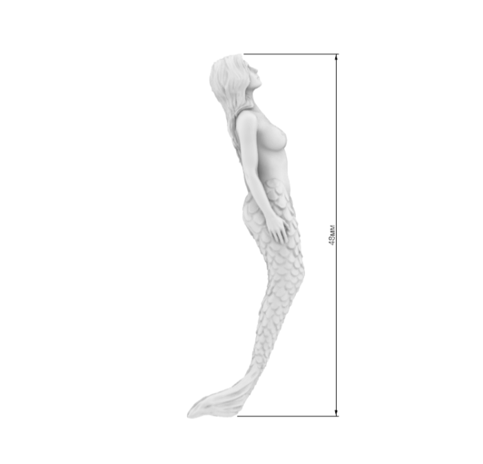 Носовая фигура "Русалка" 48мм. — изображение 5