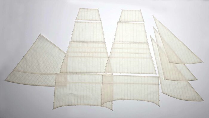 Комплект парусов "Бриг "Меркурий" Стандарт 1:72 — изображение 1