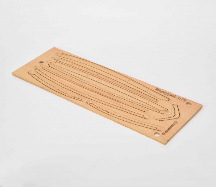 Ватервейс для сборной модели корабля "Бриг МЕРКУРИЙ" 1:72 — изображение 2