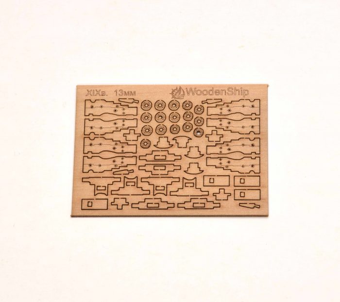 Станок для пушки XIXвек. 13мм. 1:90 (4шт) — изображение 2