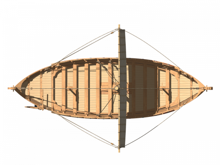 Сборная модель "Варяжская ладья" 1:48 — изображение 3
