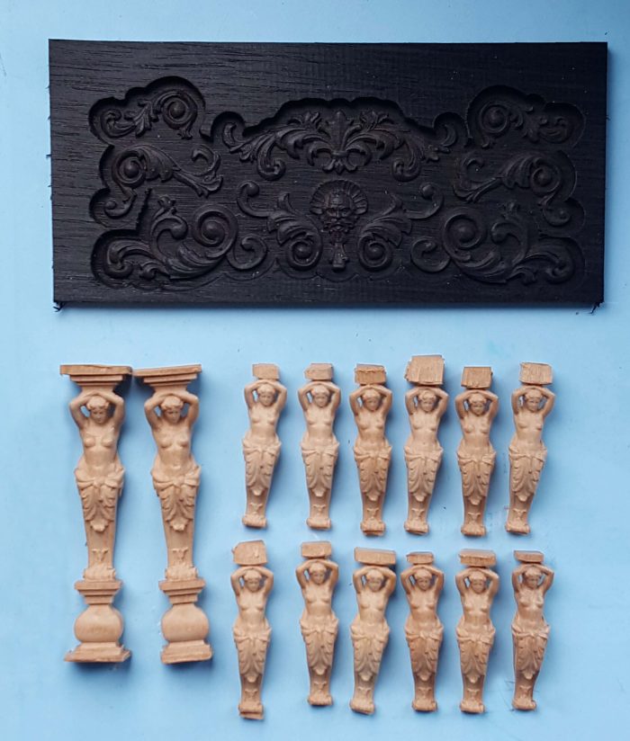 Набор кормового декора "Черная Жемчужина" — изображение 1