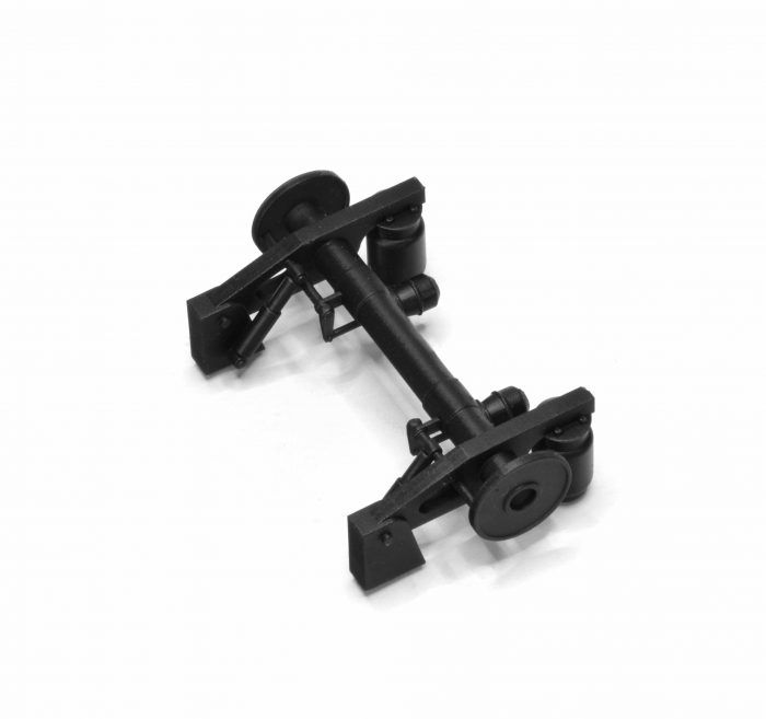 Подвеска полуприцепа в сборе, барабанные тормоза. М1:43 — изображение 2