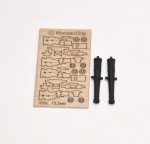 Набор для сборки русской пушки XIXвек.1:72 (2шт) — изображение 2