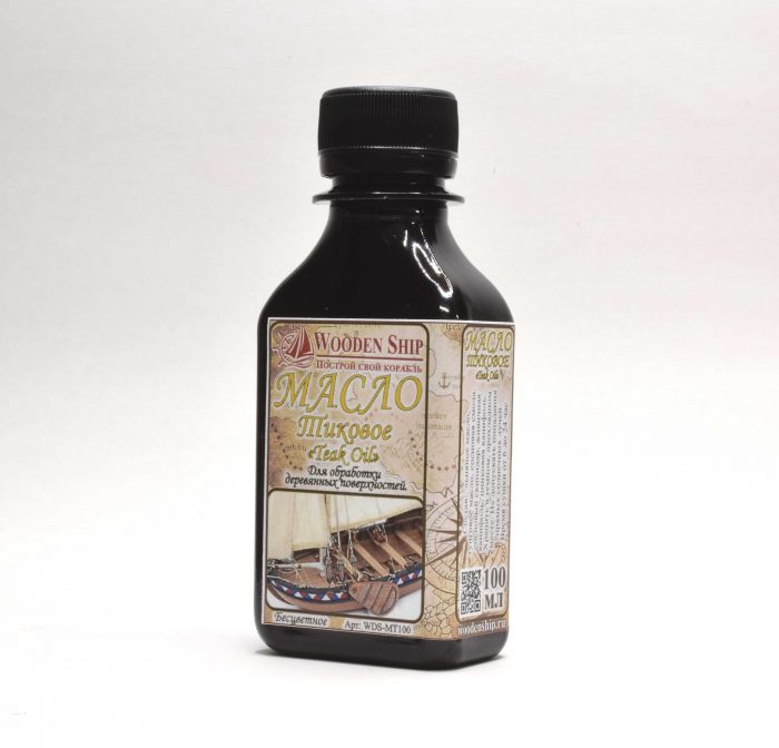 Масло "Тиковое" (Teak Oil) 100мл. — изображение 1